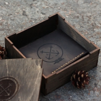 Сувенирные коробки, шкатулки, упаковка из дерева с логотипом